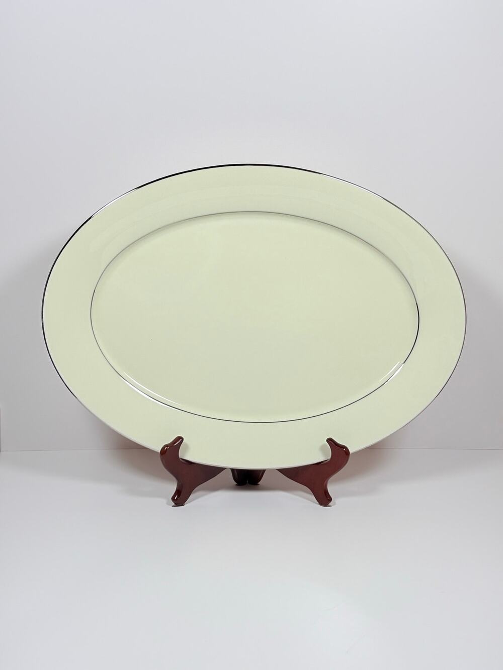 Lenox Maywood (No Design) 16” Oval Serving Platter
